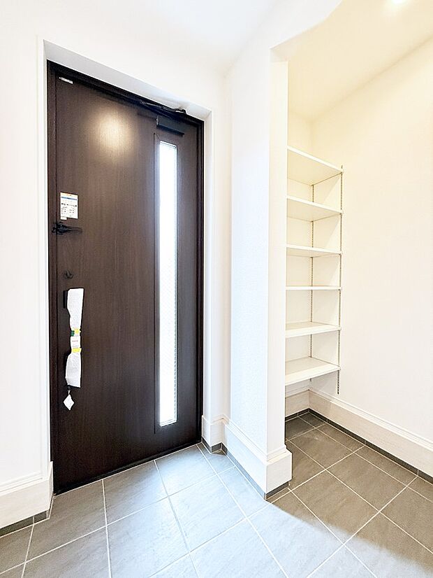 ■ ここから始まる一日、すっきり整った玄関