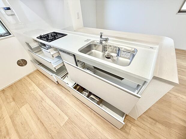 【キッチン】■料理がもっと楽しくなる、快適なキッチン空間