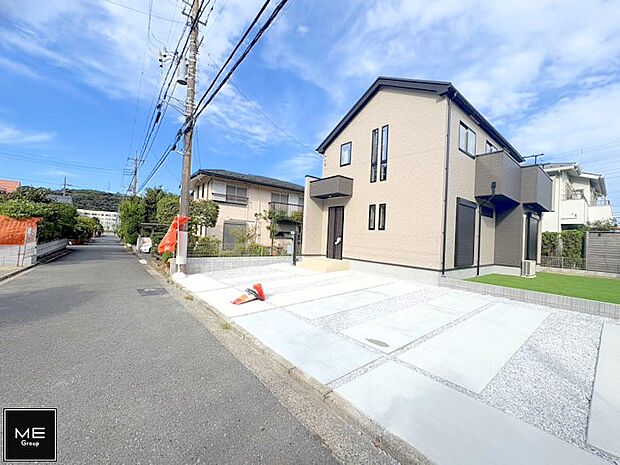【前面道路含む現地写真】■新しい住まい、街の新しい風景