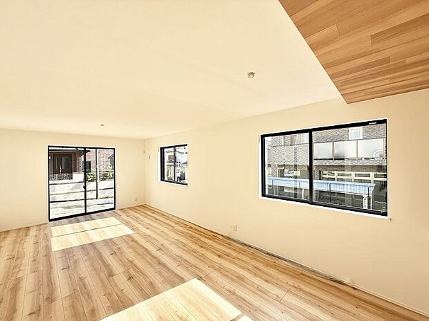 【リビング】■心落ち着く場所、ゆったり過ごせるリビング