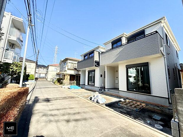 【前面道路含む現地写真】■新しい住まい、街の新しい風景