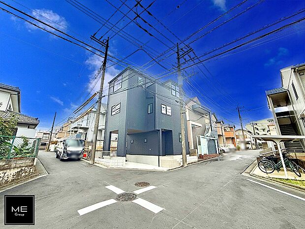 【前面道路含む現地写真】■新しい住まい、街の新しい風景