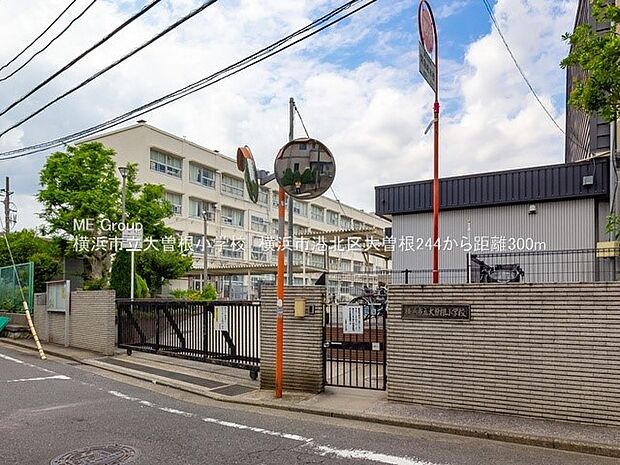 横浜市立大曽根小学校（約300m）