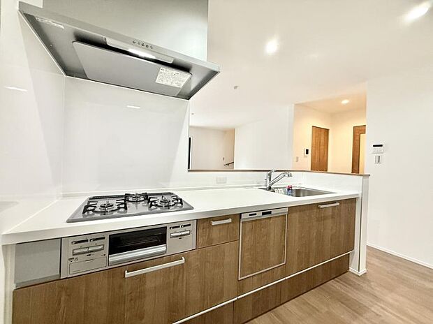 【キッチン】■シンプルで美しく心地よい時間を生むキッチン空間