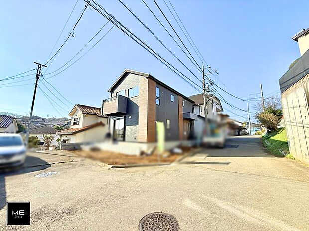 【前面道路含む現地写真】■新しい住まい、街の新しい風景