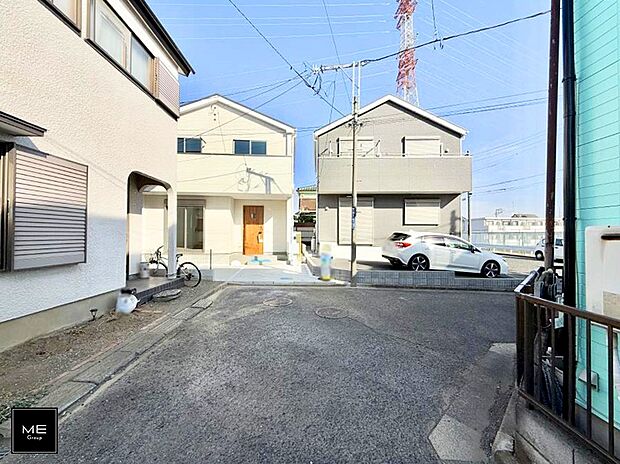 【前面道路含む現地写真】■新しい時代の息吹を感じる、心地よい環境