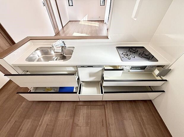 【キッチン】■料理がもっと楽しくなる、快適なキッチン空間