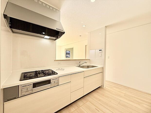 【キッチン】■シンプルで機能的、毎日使いやすいキッチン