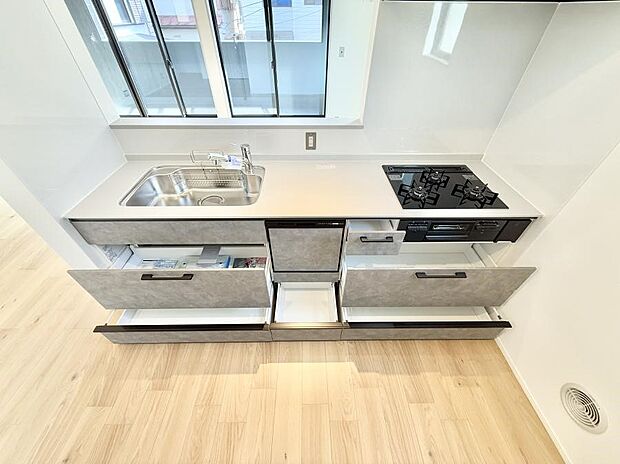 【キッチン】■料理がもっと楽しくなる、快適なキッチン空間