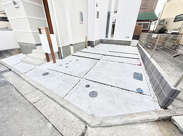 【駐車場】我が家専用のカースペース！