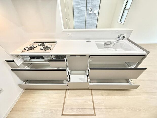 【キッチン】■料理がもっと楽しくなる、快適なキッチン空間