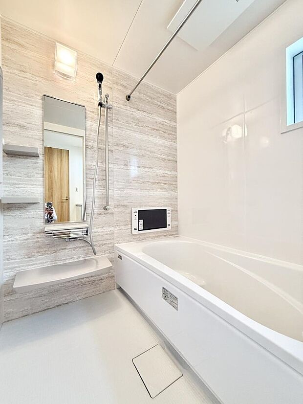 【浴室】ゆっくり、ゆったり寛げるバスルーム