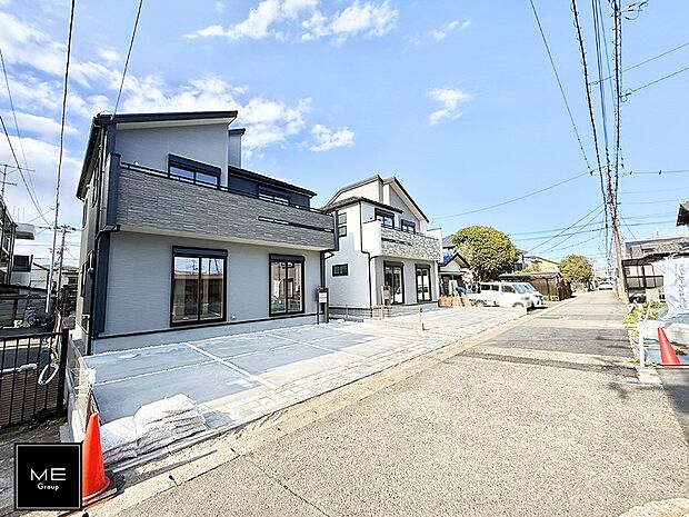 【前面道路含む現地写真】■新しい住まい、街の新しい風景