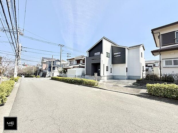 【前面道路含む現地写真】■新しい住まい、街の新しい風景