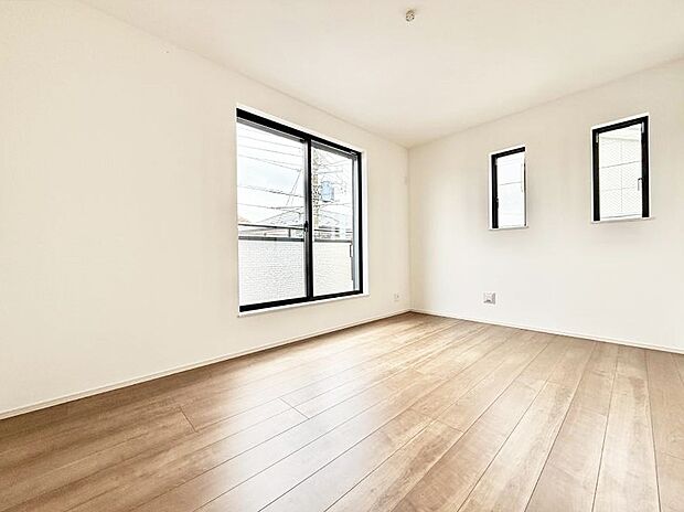 【寝室】■2面採光で明るい居室！  