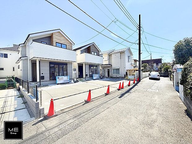 【前面道路含む現地写真】■新しい住まい、街の新しい風景