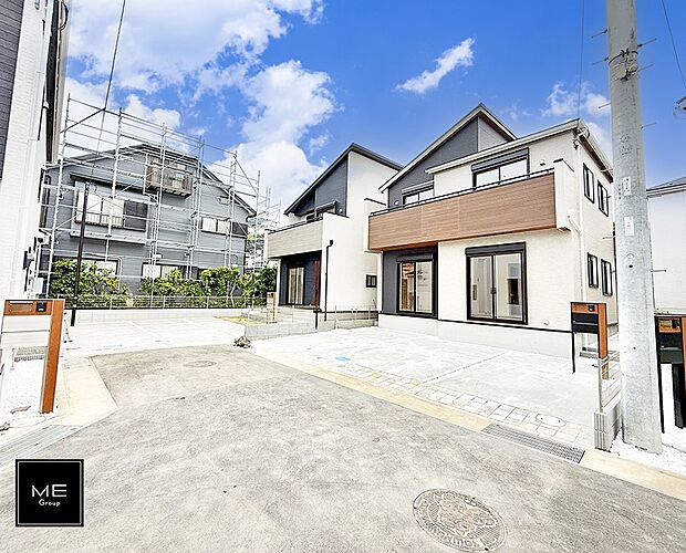 【前面道路含む現地写真】■新しい住まい、街の新しい風景