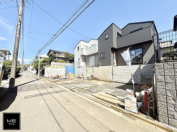 【前面道路含む現地写真】■新しい住まい、街の新しい風景