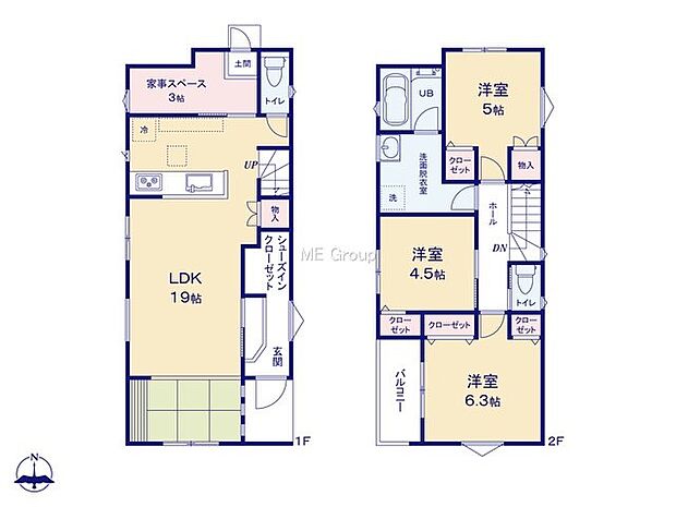 【3LDK】C号棟  