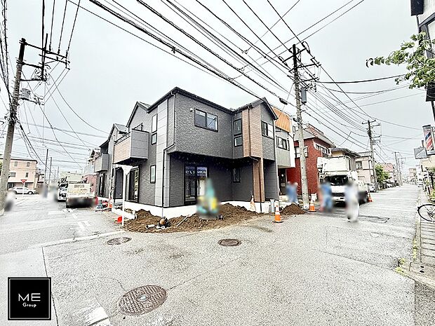 【前面道路含む現地写真】■新しい住まい、街の新しい風景