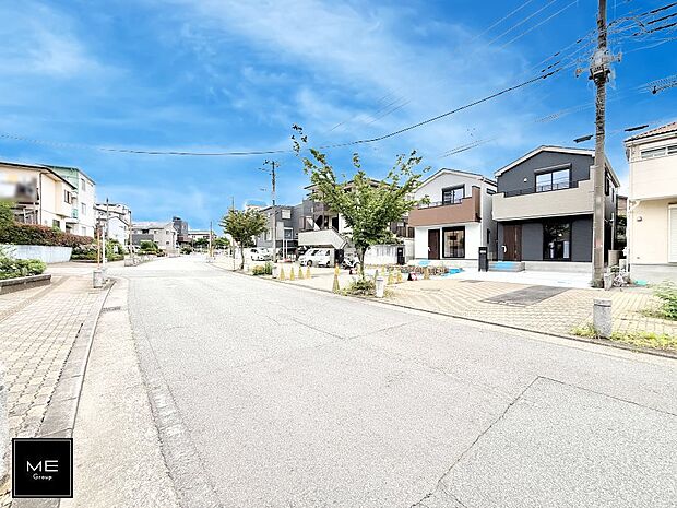 【前面道路含む現地写真】■新しい時代の息吹を感じる、心地よい環境
