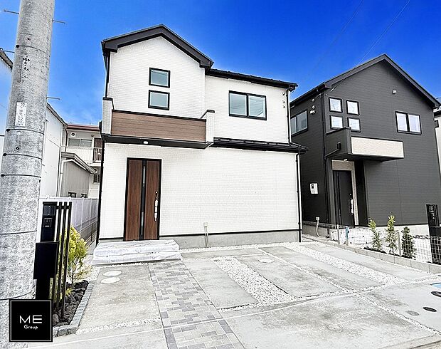 【現地外観写真】5号棟  ■家族みんなが笑顔で過ごせる、安心感のある住まい