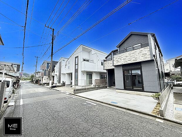 【前面道路含む現地写真】■新しい時代の息吹を感じる、心地よい環境