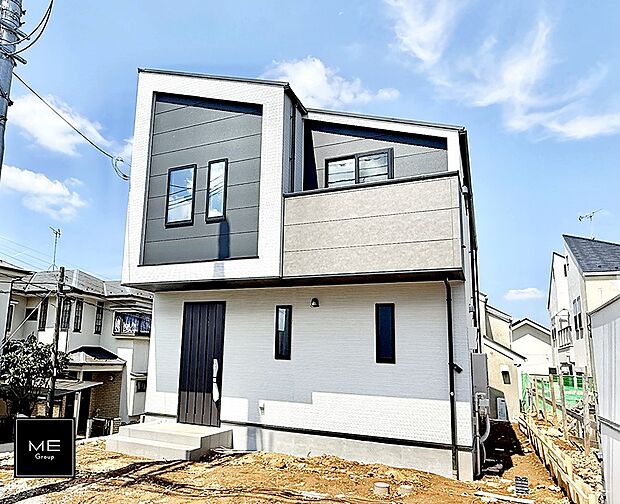 【現地外観写真】1号棟 ■家族みんなが笑顔で過ごせる、安心感のある住まい