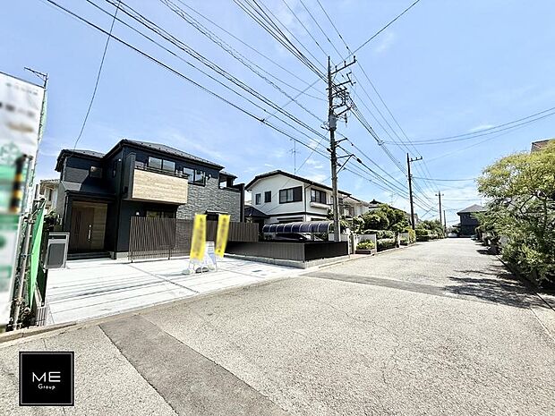 【前面道路含む現地写真】■家族とのお出かけが楽しくなる環境です