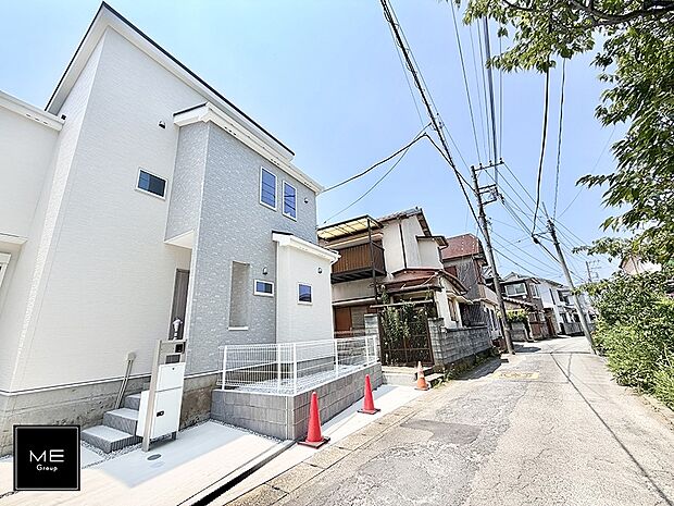 【前面道路含む現地写真】■新しい住まい、街の新しい風景