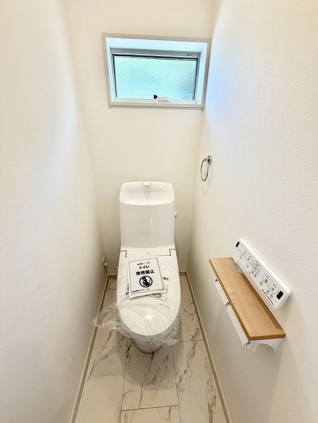 【トイレ】1号棟 ■毎日使う場所だからこそ、清潔感溢れる空間