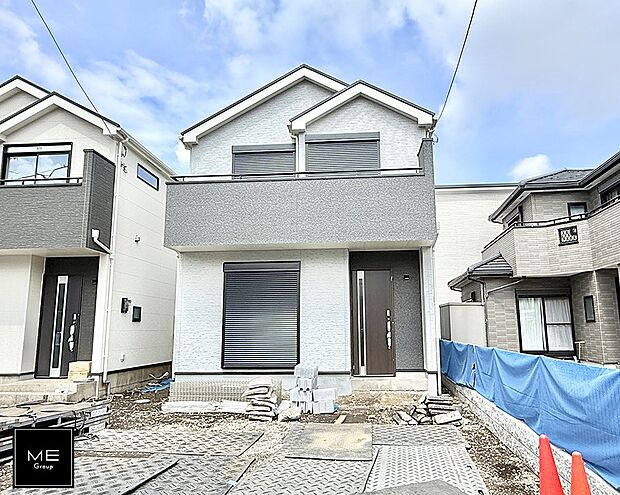 【現地外観写真】C号棟 ■家族みんなが笑顔で過ごせる、安心感のある住まい