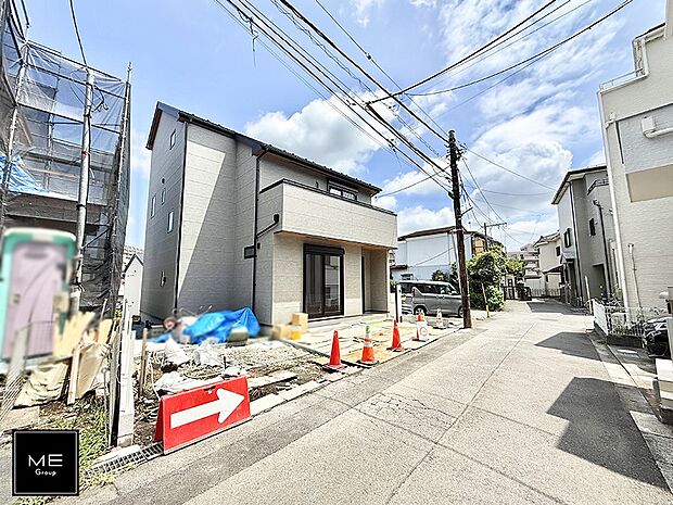 【前面道路含む現地写真】■新しい住まい、街の新しい風景