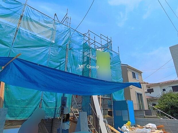 【現地外観写真】2号棟 ■暮らしを彩る充実した設備仕様が備わった住まい