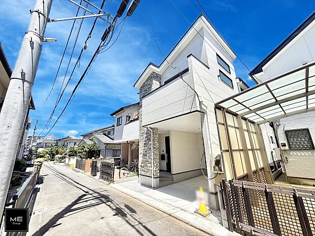 【前面道路含む現地写真】■家族とのお出かけが楽しくなる環境です