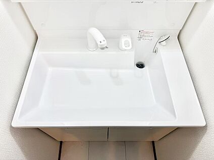 ハンドシャワー付洗面台