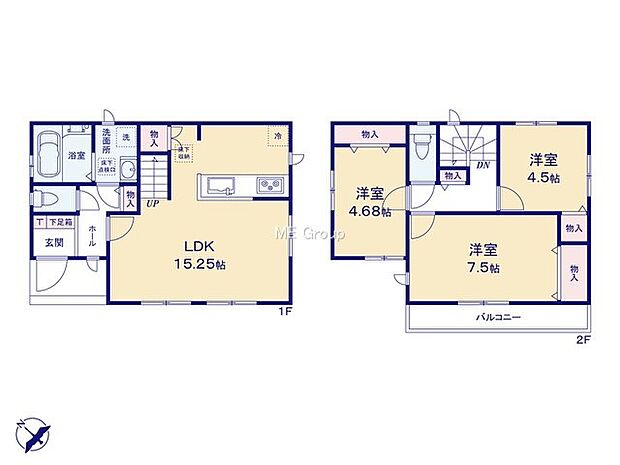 【3LDK】A号棟  