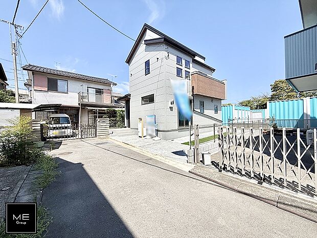 【前面道路含む現地写真】■新しい住まい、街の新しい風景