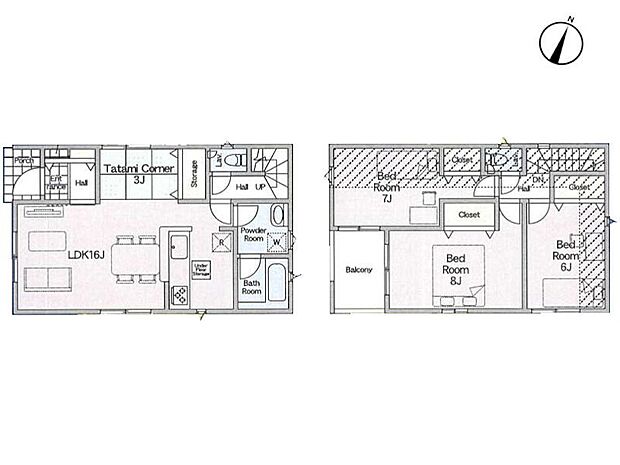 【3LDK】1号棟