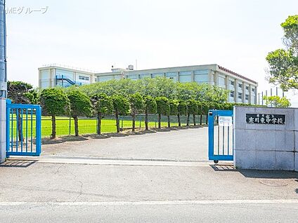 寒川町立寒川東中学校 900m(12分)