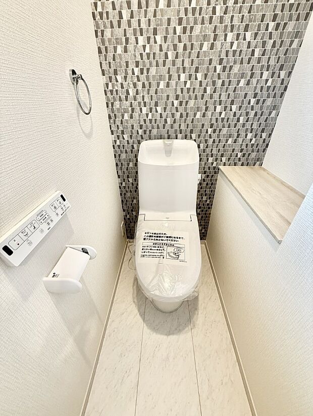 【トイレ】2号棟  ■毎日使う場所だからこそ、清潔感溢れる空間