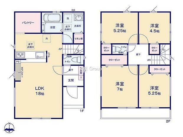 【4LDK】2号棟  