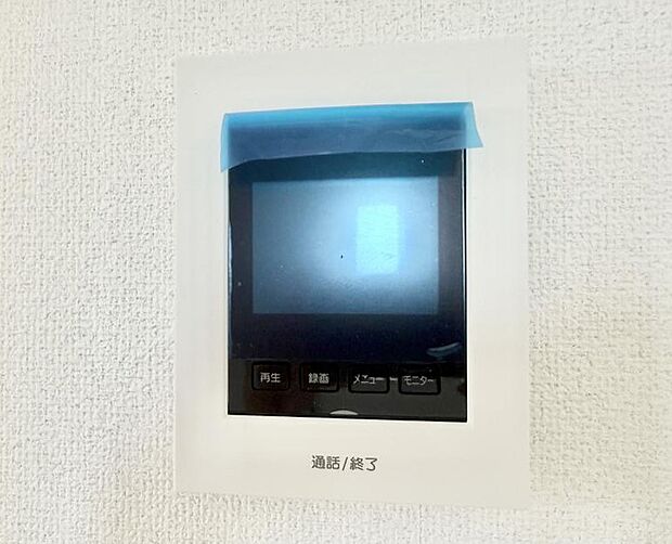 【TVモニター付インターフォン】■訪問者を確認できて安心感が増します