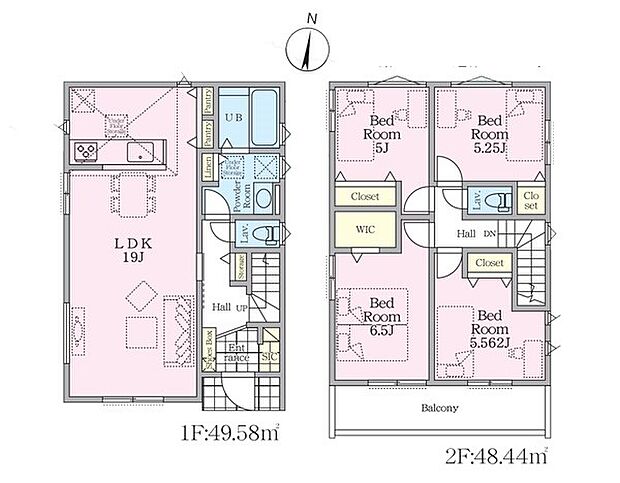 【4LDK】2号棟