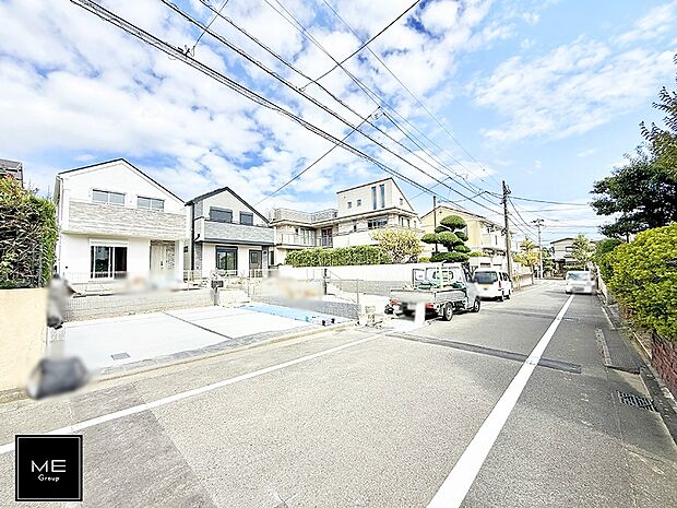 【前面道路含む現地写真】■新しい時代の息吹を感じる、心地よい環境