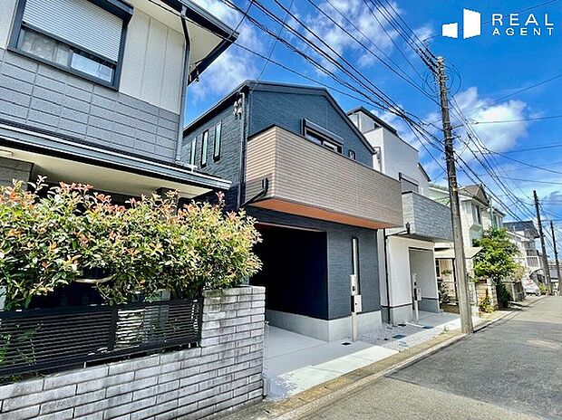 【現地外観写真】南西ひな壇で陽当たり◎まいばすけっとに徒歩5分でお買物便利!