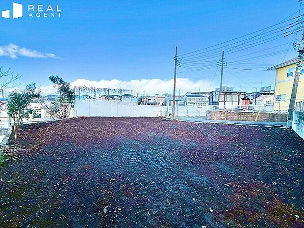 【現地外観】現地をご案内の際は、現在の陽当たり状況、今後の陽当たり状況、
建物配置をイメージ出来る様に詳しくご説明をさせて頂きます。