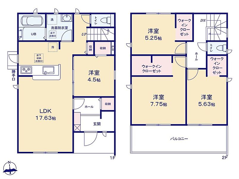 2号棟間取り図