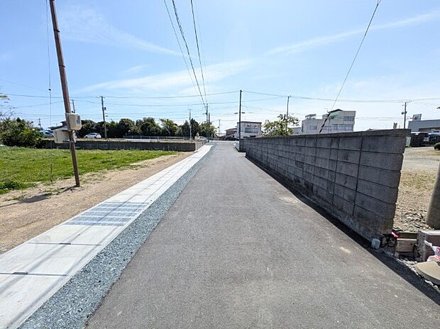 北東側3.44m公道