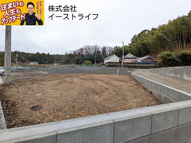 【3号棟区画】2025年末現況写真　4月完成予定です